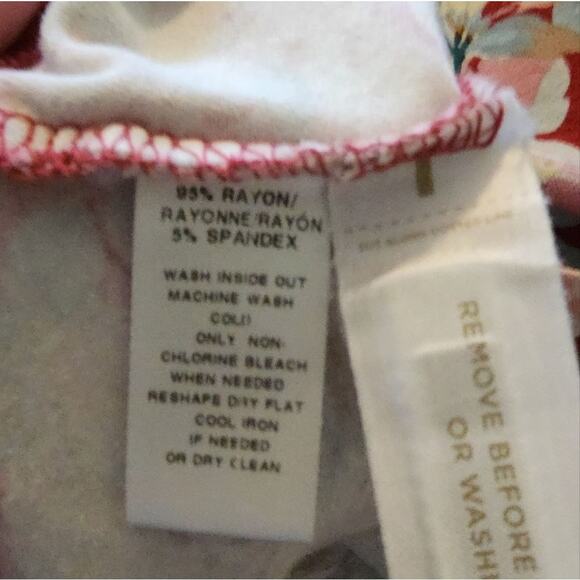 Loft floral comfy lounge dress size small - Picture 6 of 6